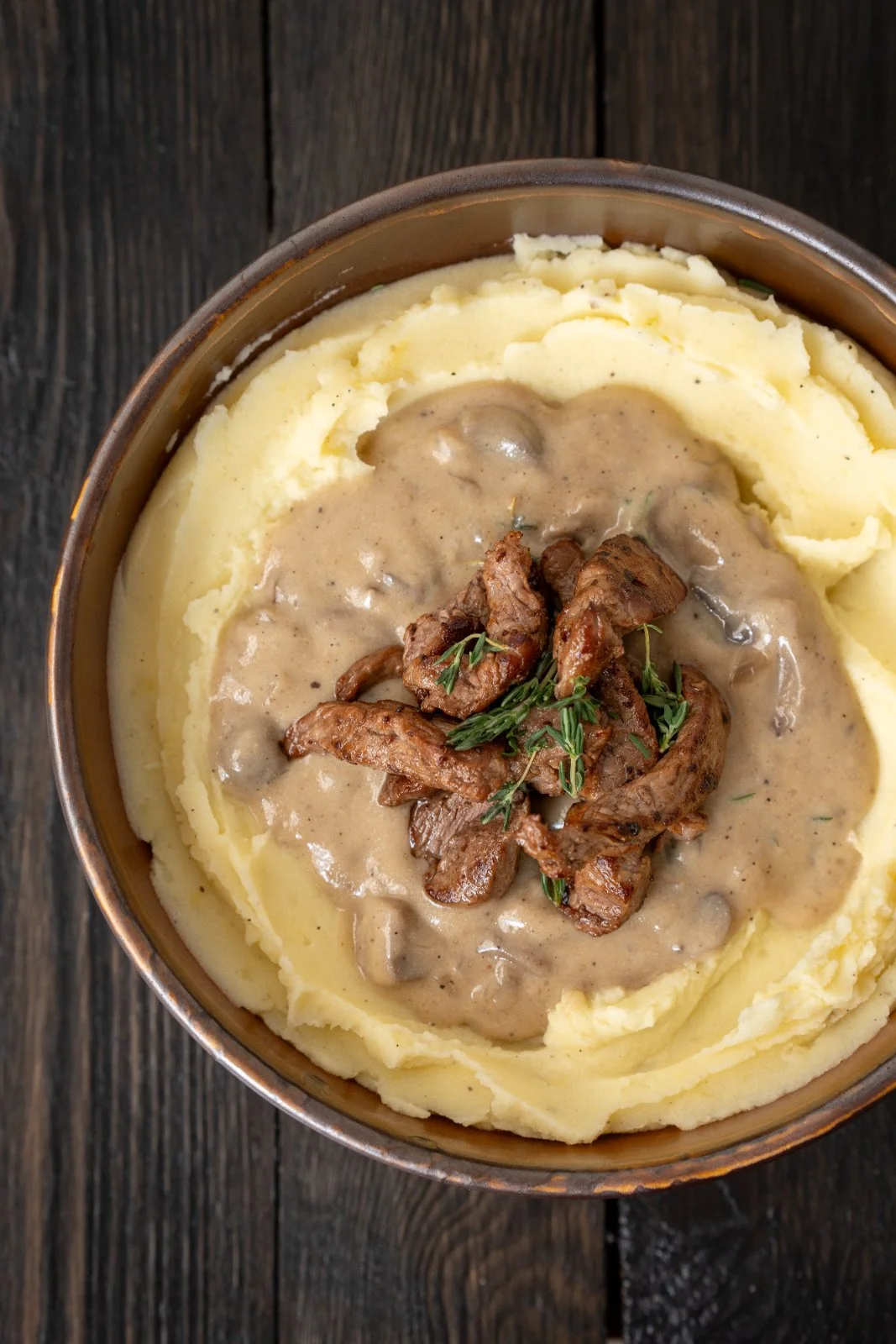 Creamy Potato & Beef Gravy